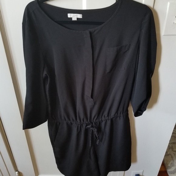 LOFT Dresses & Skirts - Black Loft romper